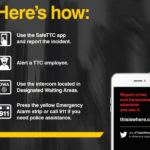 [ #ThisisWhere campaign and the SafeTTC App via the TTC ]